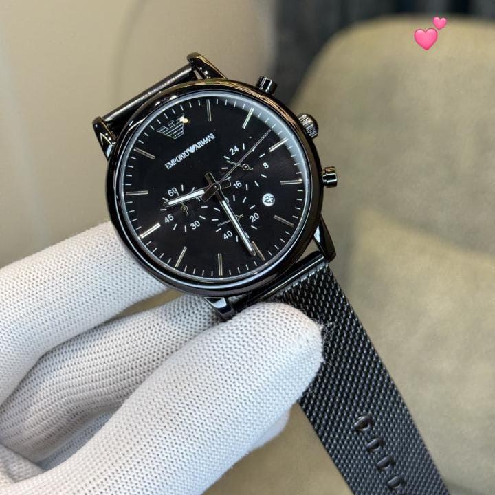 Emporio Armani Silver Luigi Collection